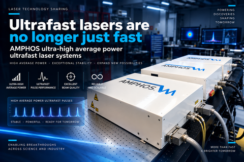 Ultrafast lasers are no longer just fast - AMPHOS ultra-high average power ultrafast laser systems