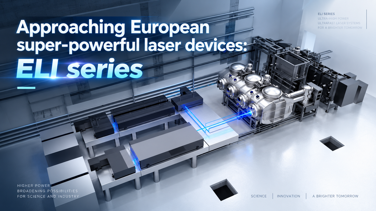 Approaching European super-powerful laser devices: ELI series (1)