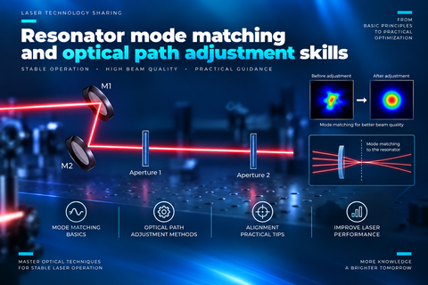 [Basic Optics Skills] Resonator mode matching and optical path adjustment skills