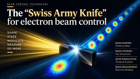 【NEWS】The “Swiss Army Knife” for electron beam control