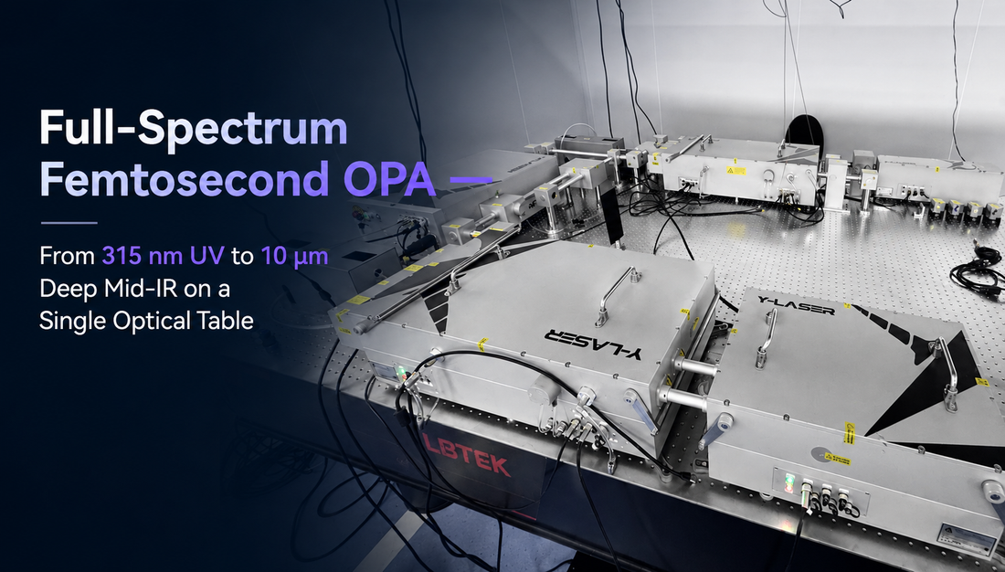Full-Spectrum Femtosecond OPA — From 315 nm UV to 10 µm Deep Mid-IR on a Single Optical Table
