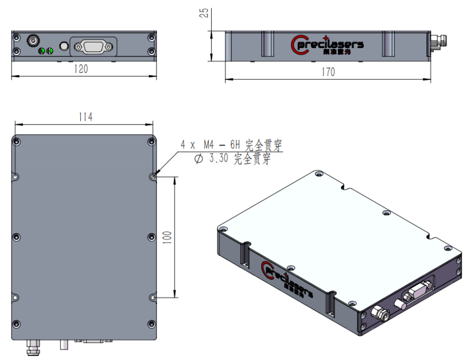 1014.8-1162nm Fiber DFB laser