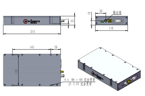 1525-1610nm Fiber DFB laser