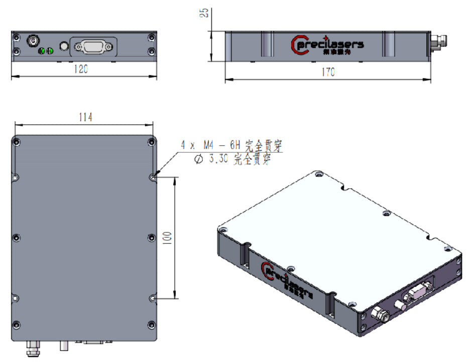 1525-1610nm Fiber DFB laser