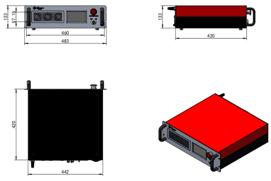 Er fiber amplifier(1525-1625nm)