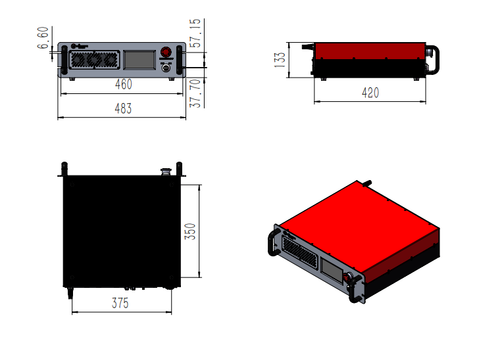 355nm Narrow linewidth laser (Low power)