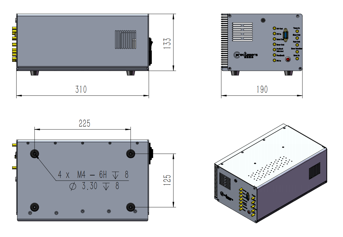 PDH frequency locking module