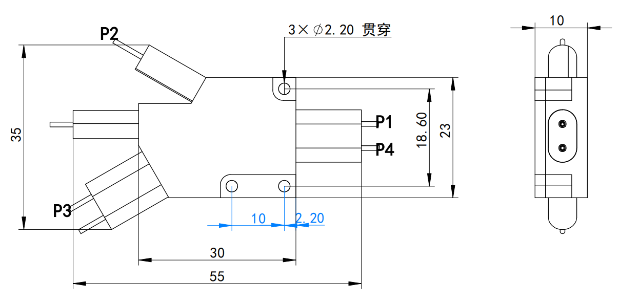 High performance fiber splitter