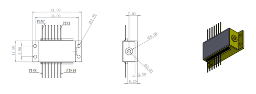 450-1000nm Fixed external cavity diode laser