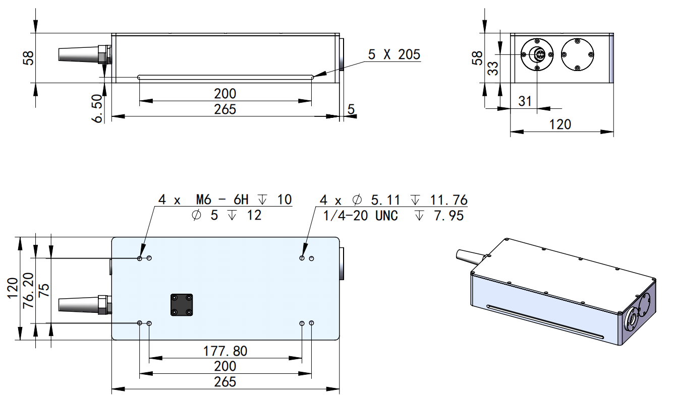 776nm Narrow linewidth laser
