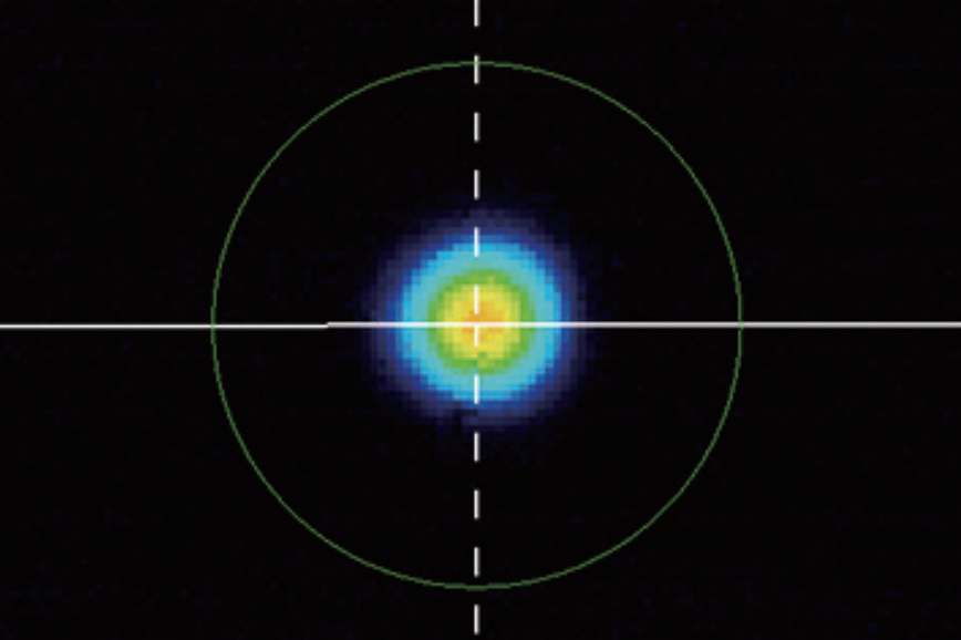 Typical far-field spot — Graph