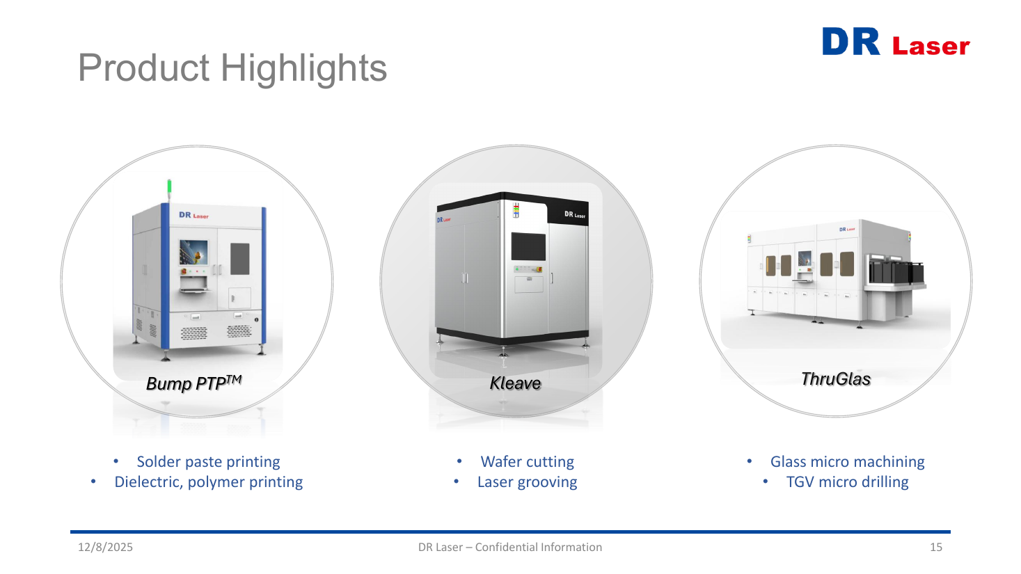 dr-laser-bump-ptp — bump ptp p15 three products
