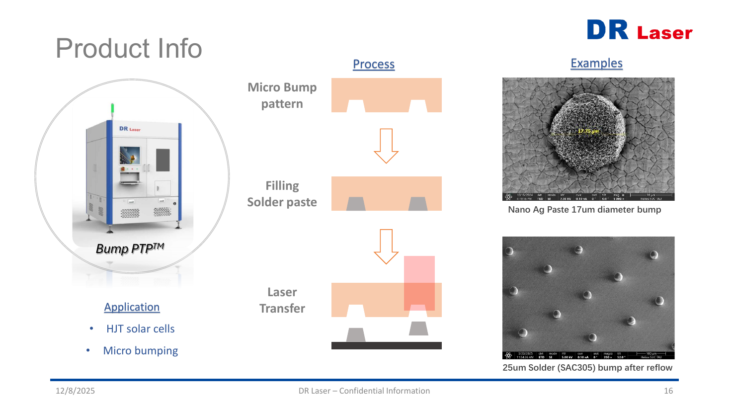 dr-laser-bump-ptp — bump ptp p16 process